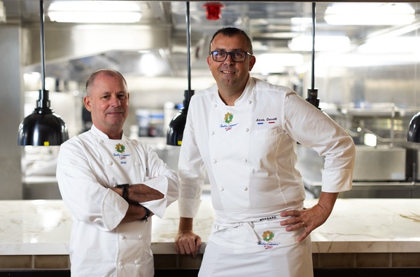Oceania Sonata, Chef Eric Barale, left, and Chef Alexis Quaretti, right ©Oceania Cruises.jpg